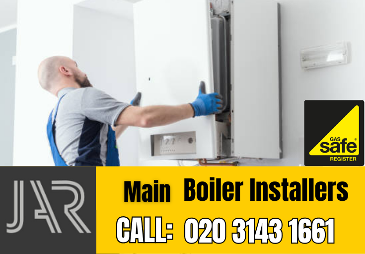 Main boiler installation Mill Hill